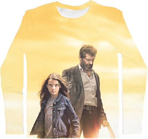 Kids' Longsleeve Shirt 3D - Logan-5 - Mfest