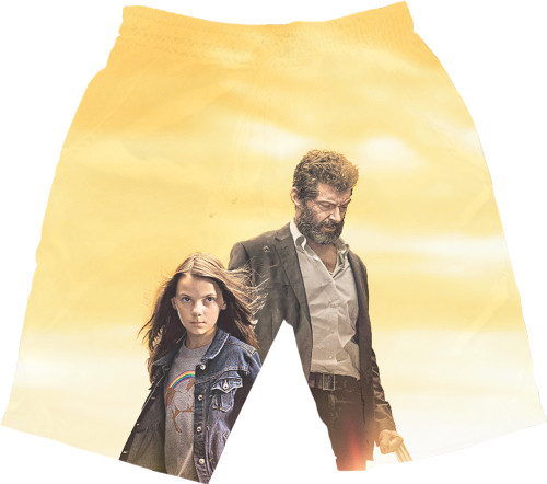 Men's Shorts 3D - Logan-5 - Mfest