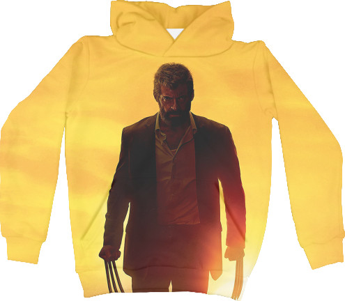 Kids' Hoodie 3D - Logan-4 - Mfest