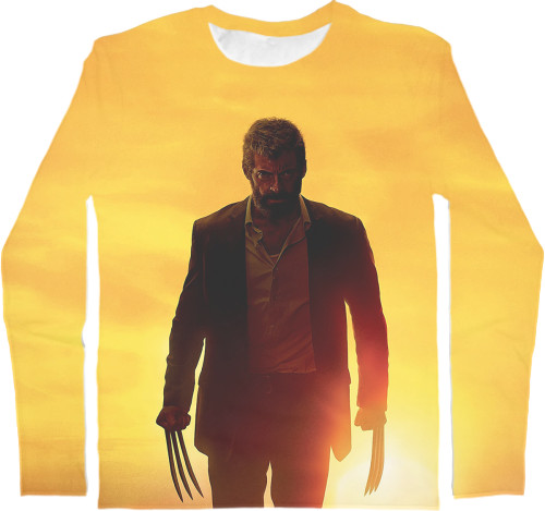 Men's Longsleeve Shirt 3D - Logan-4 - Mfest