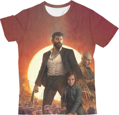 Kids' T-Shirt 3D - Logan-2 - Mfest