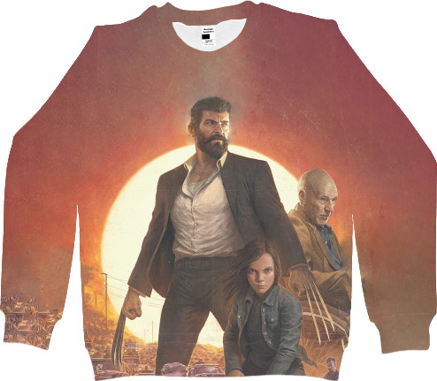 Men's Sweatshirt 3D - Logan-2 - Mfest