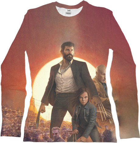 Women's Longsleeve Shirt 3D - Logan-2 - Mfest