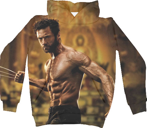 Unisex Hoodie 3D - Logan-1 - Mfest