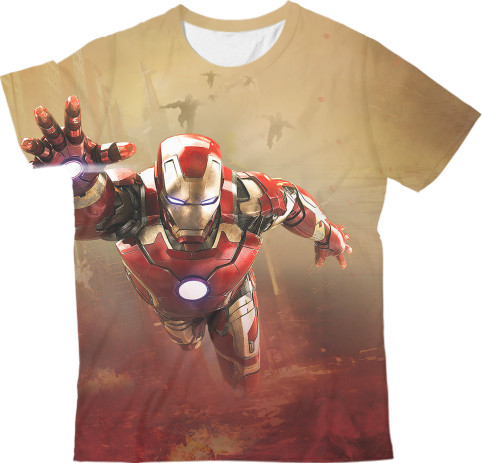 Kids' T-Shirt 3D - Iron-Man-15 - Mfest