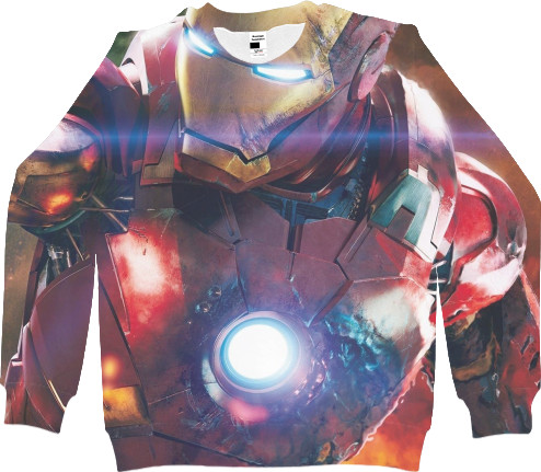 Kids' Sweatshirt 3D - Iron-Man-14 - Mfest