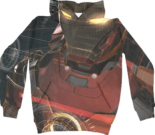 Kids' Hoodie 3D - iron-man-13 - Mfest