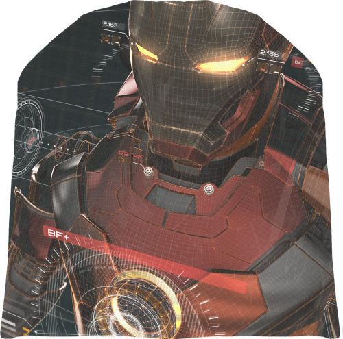 Hat 3D - iron-man-13 - Mfest