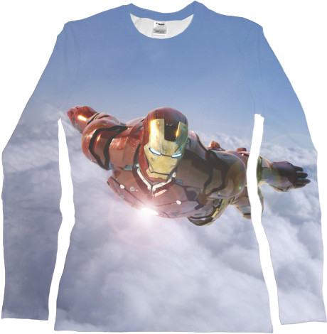 Women's Longsleeve Shirt 3D - Iron-Man-10 - Mfest