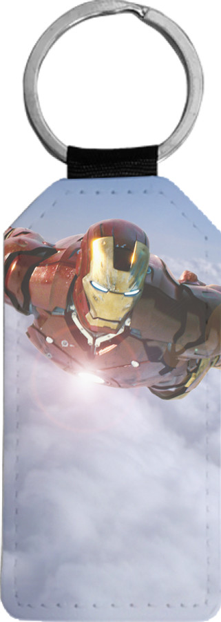 Брелок прямокутний - Iron-Man-10 - Mfest