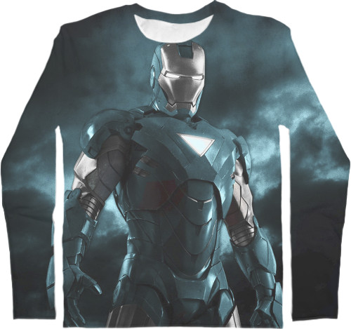 Kids' Longsleeve Shirt 3D - Iron-Man-9 - Mfest