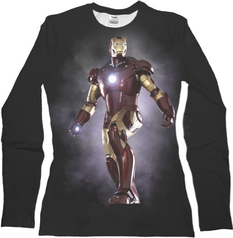 Women's Longsleeve Shirt 3D - Iron-Man-4 - Mfest