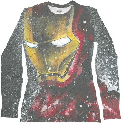 Women's Longsleeve Shirt 3D - Iron-Man-2 - Mfest