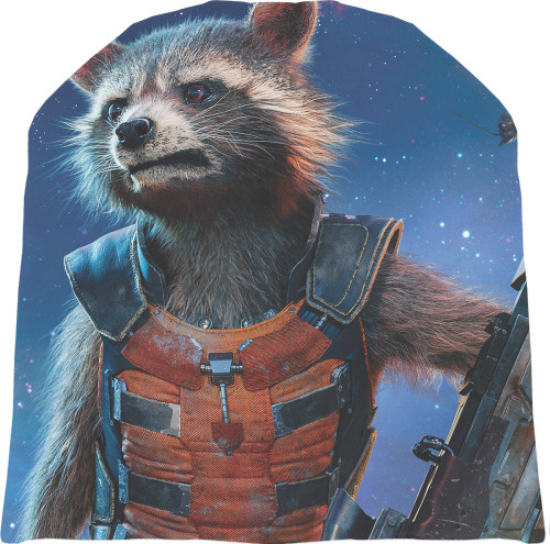 Шапка 3D - Guardians-of-the-Galaxy-9 - Mfest