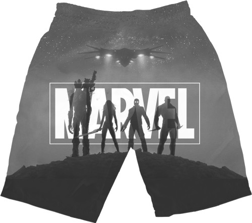 Men's Shorts 3D - Guardians-of-the-Galaxy-8 - Mfest