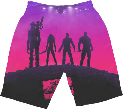 Men's Shorts 3D - Guardians-of-the-Galaxy-1 - Mfest