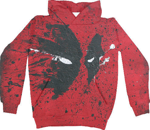 Kids' Hoodie 3D - DeadPool-7 - Mfest