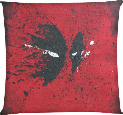 Square Throw Pillow - DeadPool-7 - Mfest