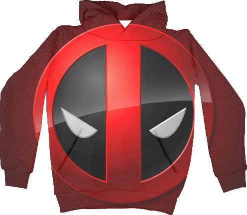 Kids' Hoodie 3D - DeadPool-6 - Mfest