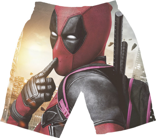 Men's Shorts 3D - DeadPool-3 - Mfest