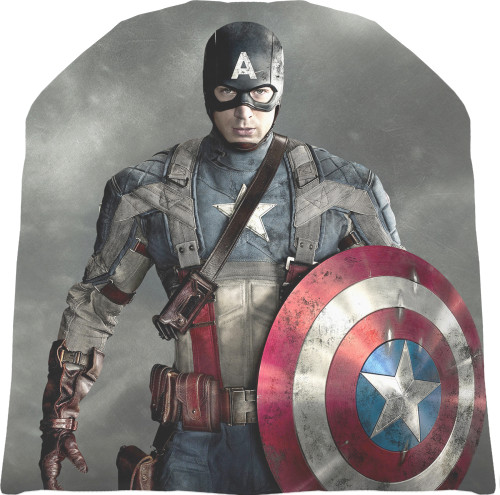 Шапка 3D - Captain-America-11 - Mfest