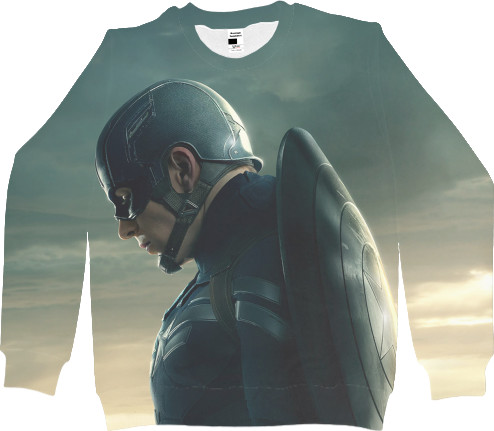 Men's Sweatshirt 3D - Captain-America-9 - Mfest