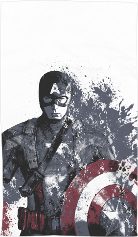 Полотенце 3D - Captain-America-7 - Mfest