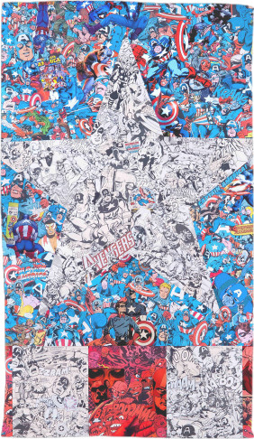 Towel 3D - Captain-America-2 - Mfest