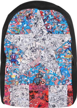 Backpack 3D - Captain-America-2 - Mfest