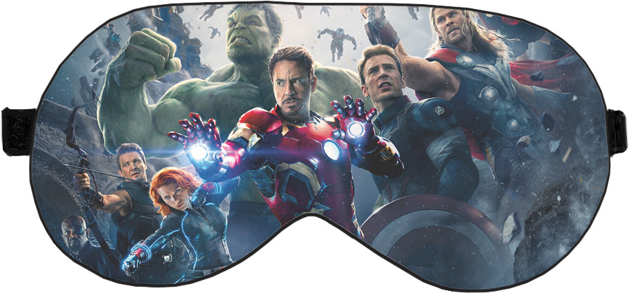 Sleep Mask 3D - Captain-America-1 - Mfest