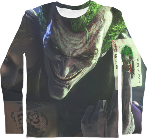 Men's Longsleeve Shirt 3D - Batman-2 - Mfest