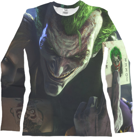 Women's Longsleeve Shirt 3D - Batman-2 - Mfest