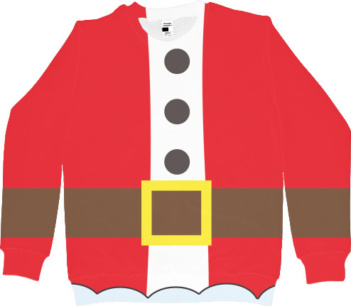 Kids' Sweatshirt 3D - Santa 1 - Mfest