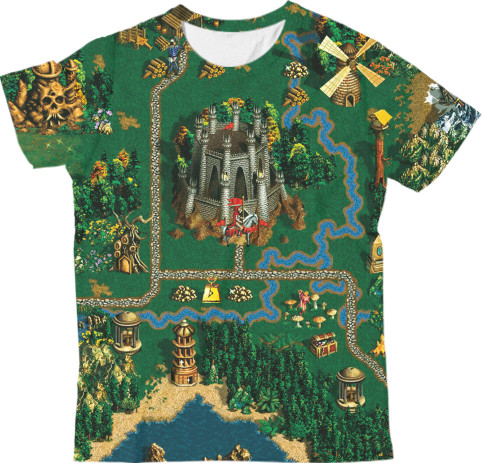 Kids' T-Shirt 3D - Heroes 3 - Mfest