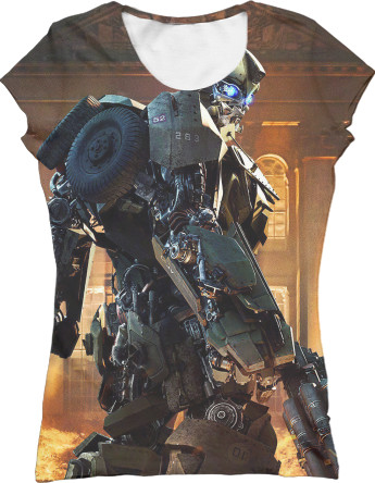 Women's T-Shirt 3D - Transformers-The-Last-Knight-4 - Mfest