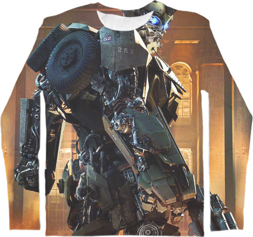 Men's Longsleeve Shirt 3D - Transformers-The-Last-Knight-4 - Mfest