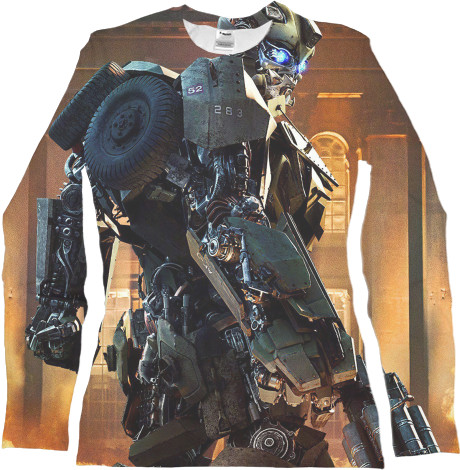 Women's Longsleeve Shirt 3D - Transformers-The-Last-Knight-4 - Mfest