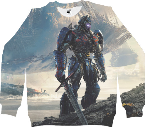 Men's Sweatshirt 3D - Transformers-The-Last-Knight-2 - Mfest