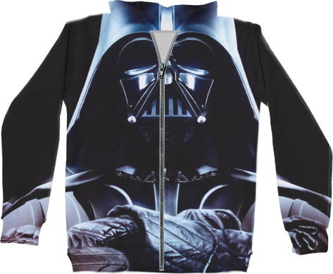 Unisex Zip-through Hoodie 3D - Star-Wars-9 - Mfest