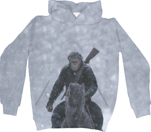 Unisex Hoodie 3D - Planet-Of-The-Apes-1 - Mfest