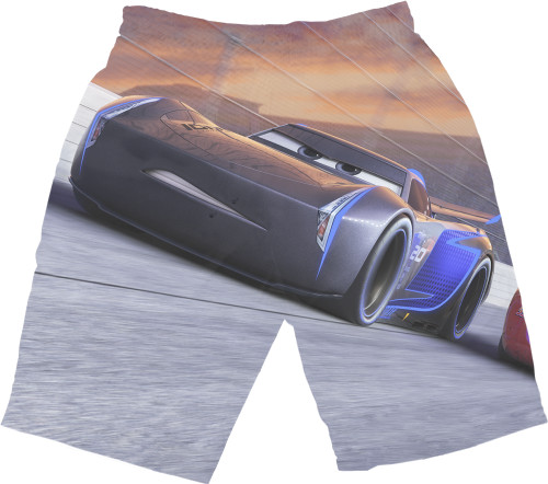 Men's Shorts 3D - Cars-2 - Mfest