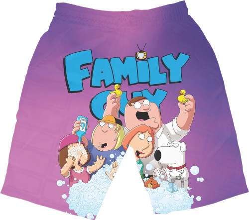 Men's Shorts 3D - Гриффины-2 - Mfest