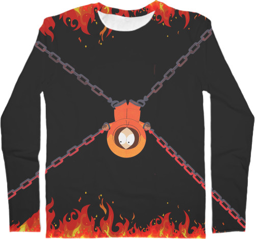 Kids' Longsleeve Shirt 3D - South Park-9 - Mfest