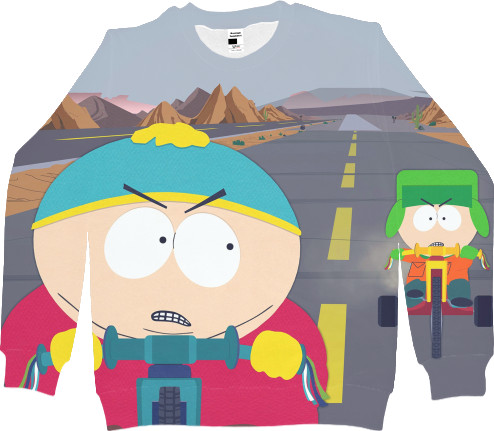 Men's Sweatshirt 3D - South Park-8 - Mfest