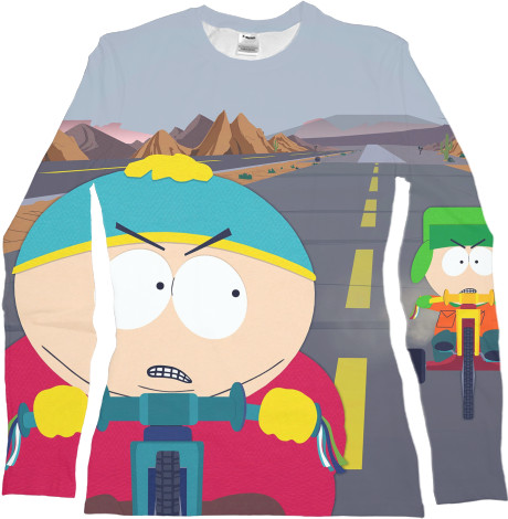 Women's Longsleeve Shirt 3D - South Park-8 - Mfest