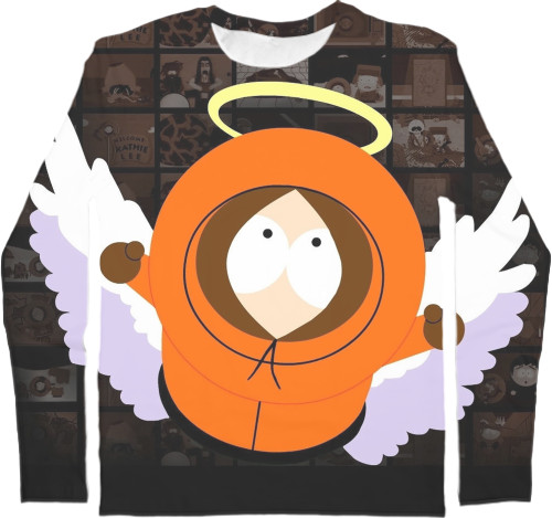 Men's Longsleeve Shirt 3D - South Park-7 - Mfest