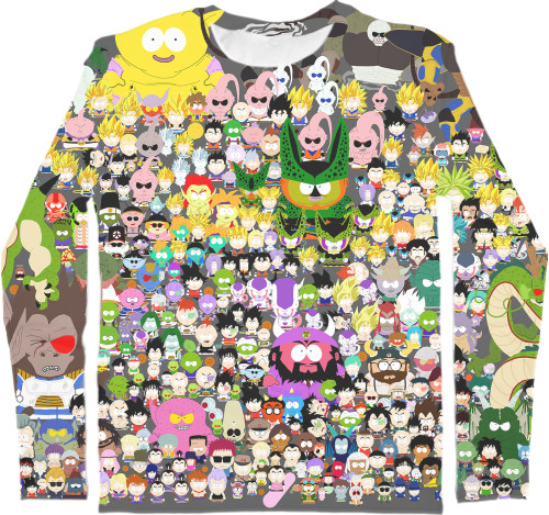 Men's Longsleeve Shirt 3D - South Park-6 - Mfest