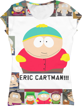 Women's T-Shirt 3D - South Park-5 - Mfest