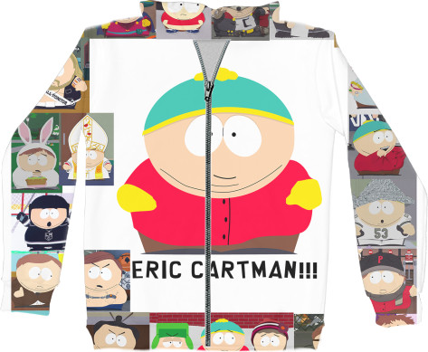 Unisex Zip-through Hoodie 3D - South Park-5 - Mfest