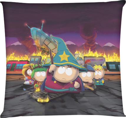 South Park - Square Throw Pillow - South Park-3 - Mfest